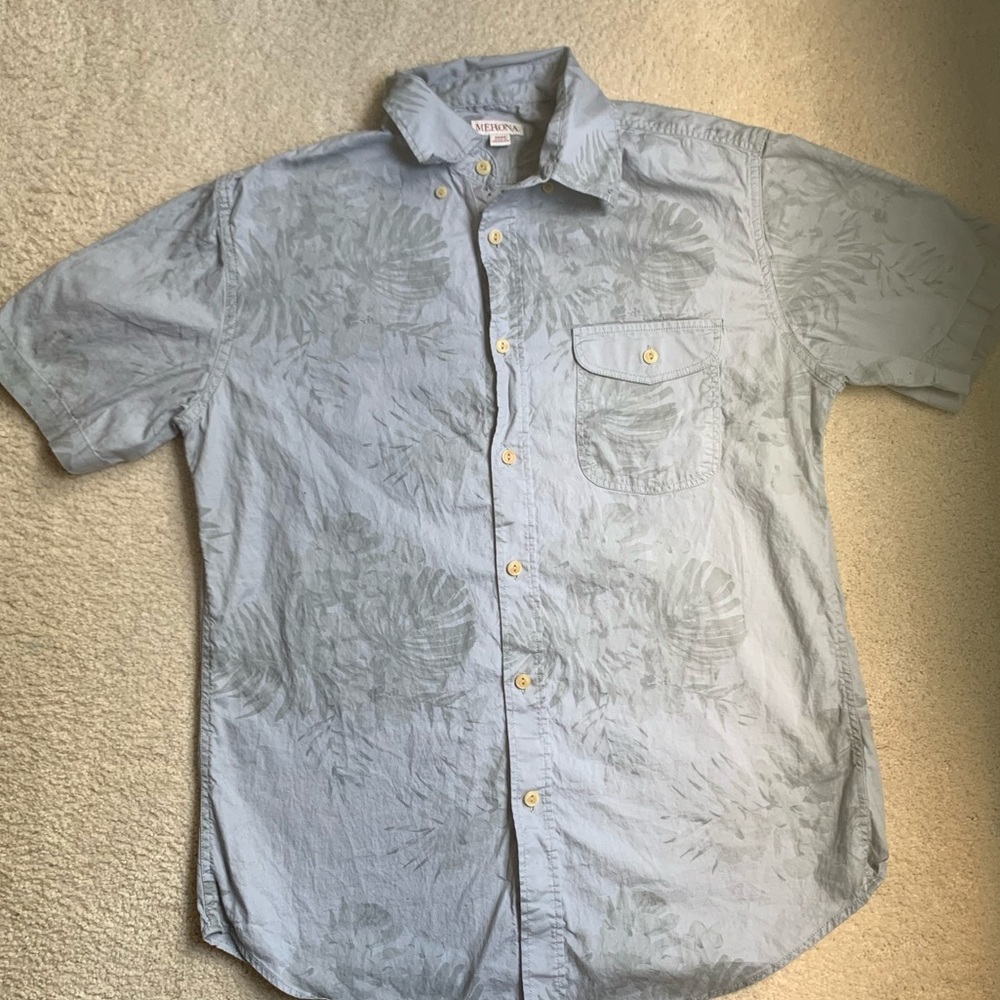 Grey Hawaiian shirt